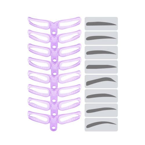 8종 퍼플 눈썹 그리기 틀
