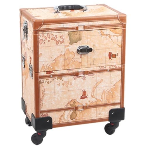 트롤리 메이크업 캐리어 월드