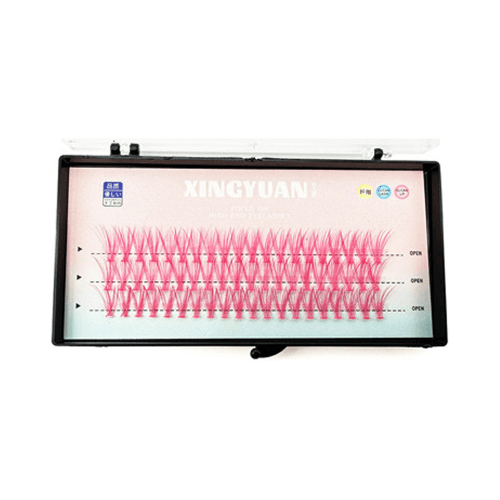 컬러 가닥 속눈썹