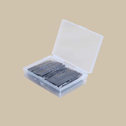 6cm U핀 200개입+PP케이스