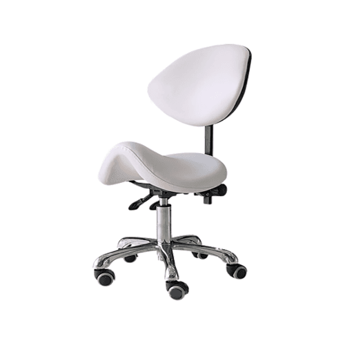 허리 보호 등받이 승마체어 미용실 치과 안장 의자