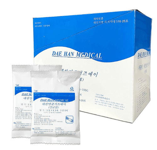 멸균 거즈 개별포장 5x5 5매입