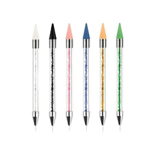 네일 양면 스톤피커 파츠 스톤 집게 피커 6종