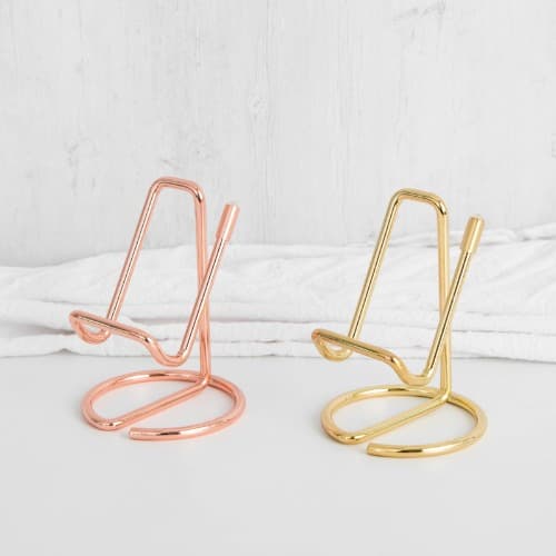 골드 스틸 명함거치대 명함 스탠드 꽂이