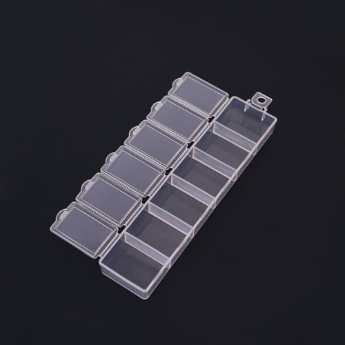 네일파츠 스톤 보관케이스 6칸 셀프네일