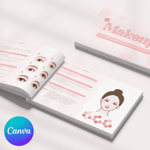 [캔바] 메이크업 수강 교재 템플릿