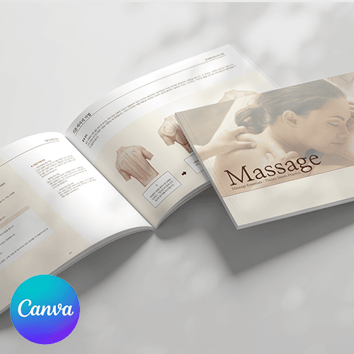 [캔바] 마사지 교재 템플릿