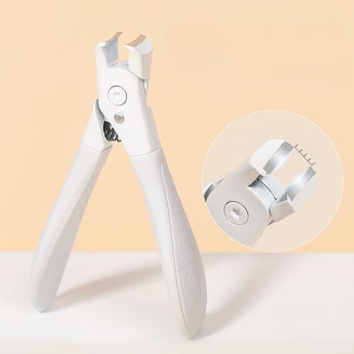 네일 클리퍼 고급 화이트 손톱깎이 발톱깎이