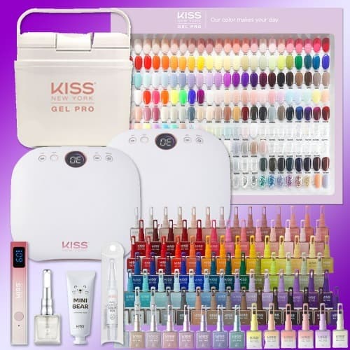키스뉴욕 오픈컬러 상생프로모션 150컬러 페블팬램프 젤네일세트+캠핑쿨러