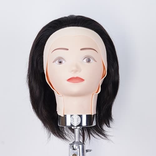 천혜사 옐로우 100%인모 연습용 덧가발 MTW-Y (6)