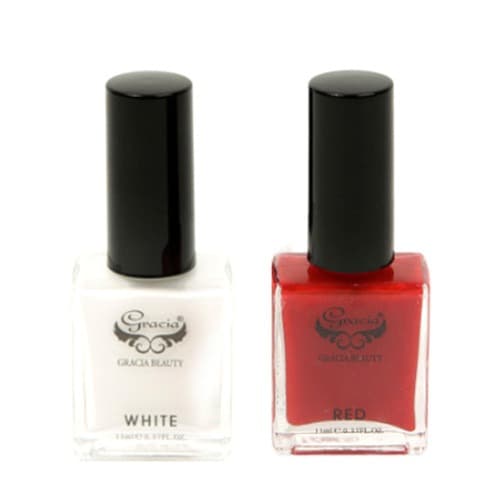 그라시아 국시용 컬러 화이트,레드