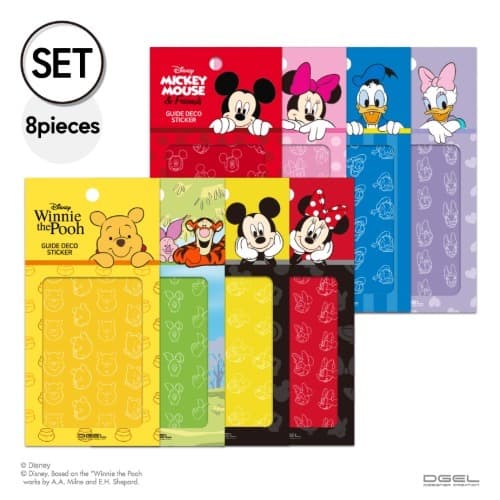 디젤 디즈니 가이드 데코 스티커