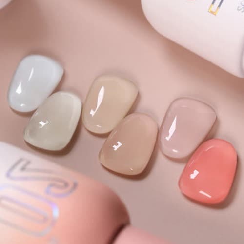 수짜 컬러 베이스 02 스킨누드베이스 6종 세트