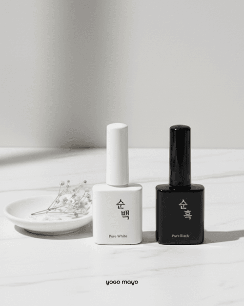 요고마요 순흑 순백 컬러젤 10g