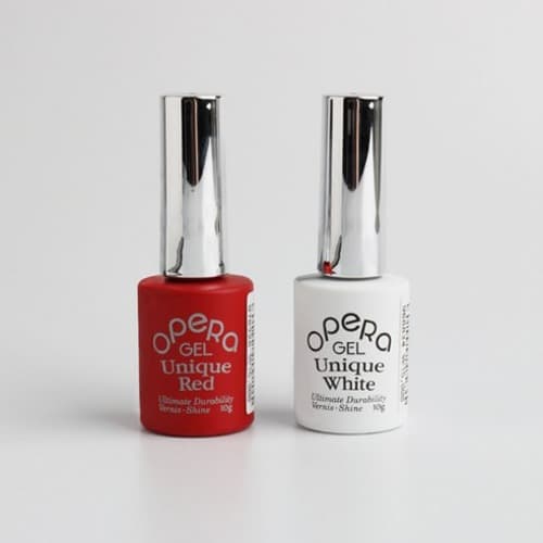 오페라 젤폴리쉬 국시 마블젤 10ml 레드 화이트