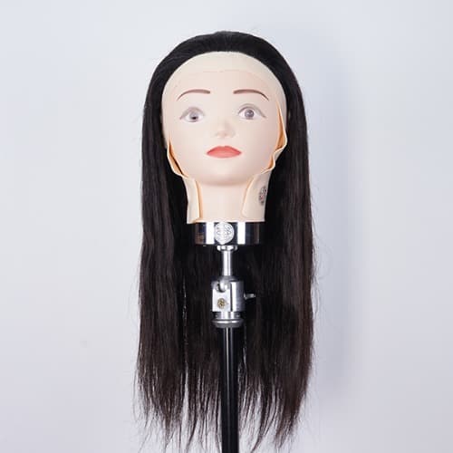 천혜사 레귤러 고급 커트 연습용 덧가발 MTW-R 인모 30% 18인치